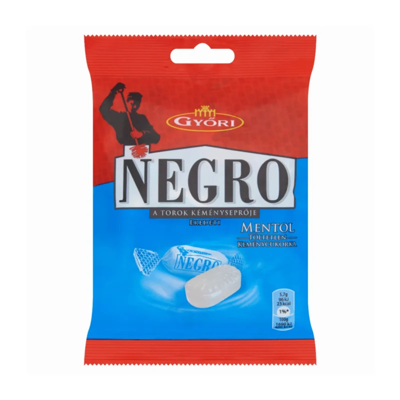 32x Negro Menthol Flavored Hard Candy 79g / 2.8oz