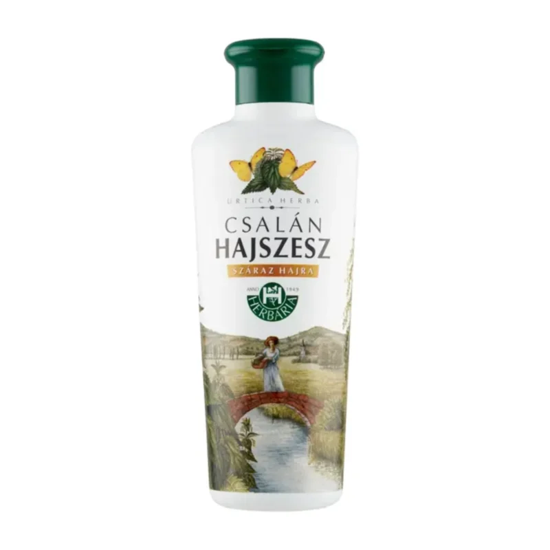 10x Hungarian HERBARIA Nettle Hair Loss Treatment Tonic for Dry Hair - Csalán Hajszesz 250 ml / 8.45 fl oz
