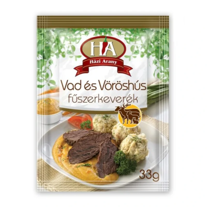 20x Hungarian Hazi Arany Venison and Red Meat Spice Mix - Vad és Vöröshús Fűszerkeverék 33g / 1.2oz