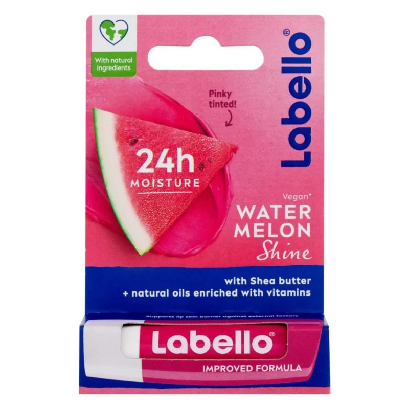 24x Labello Fruity Shine Watermelon Lip Balm 4.8g / 0.17oz