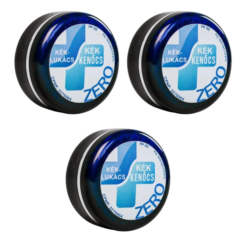 3x Kék-Lukács Blue Ointment ZERO 30ml / 1.0 fl oz