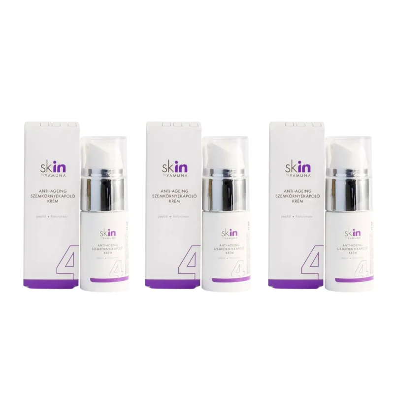3x Hungarian SKIN by Yamuna Anti-Ageing Eye Care 15 ml / 0.5 fl oz