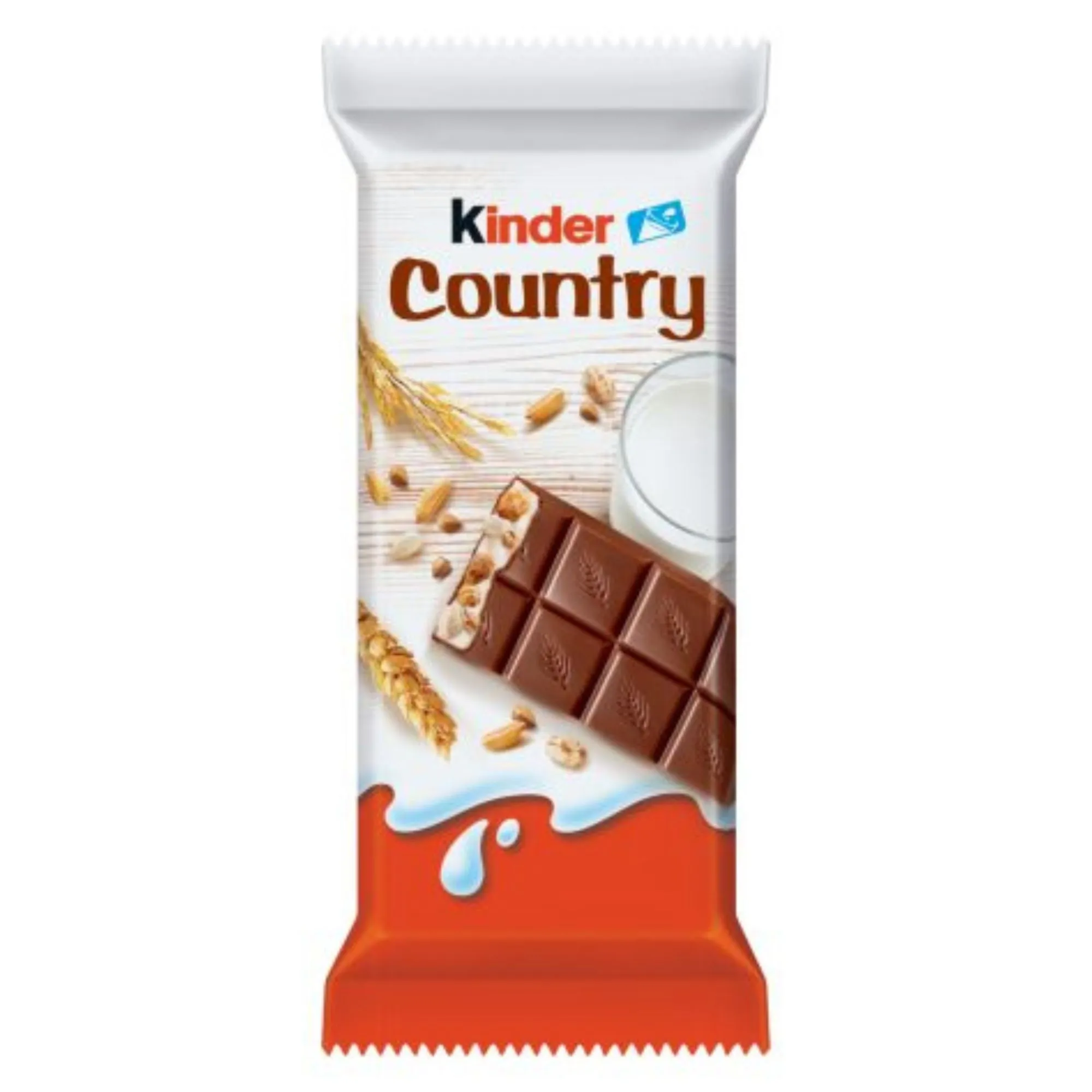 40x Kinder Country Chocolate Bar 23.5g / 0.8oz