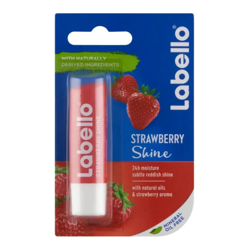 24x Labello Fruity Shine Strawberry Lip Balm 4.8g / 0.17oz