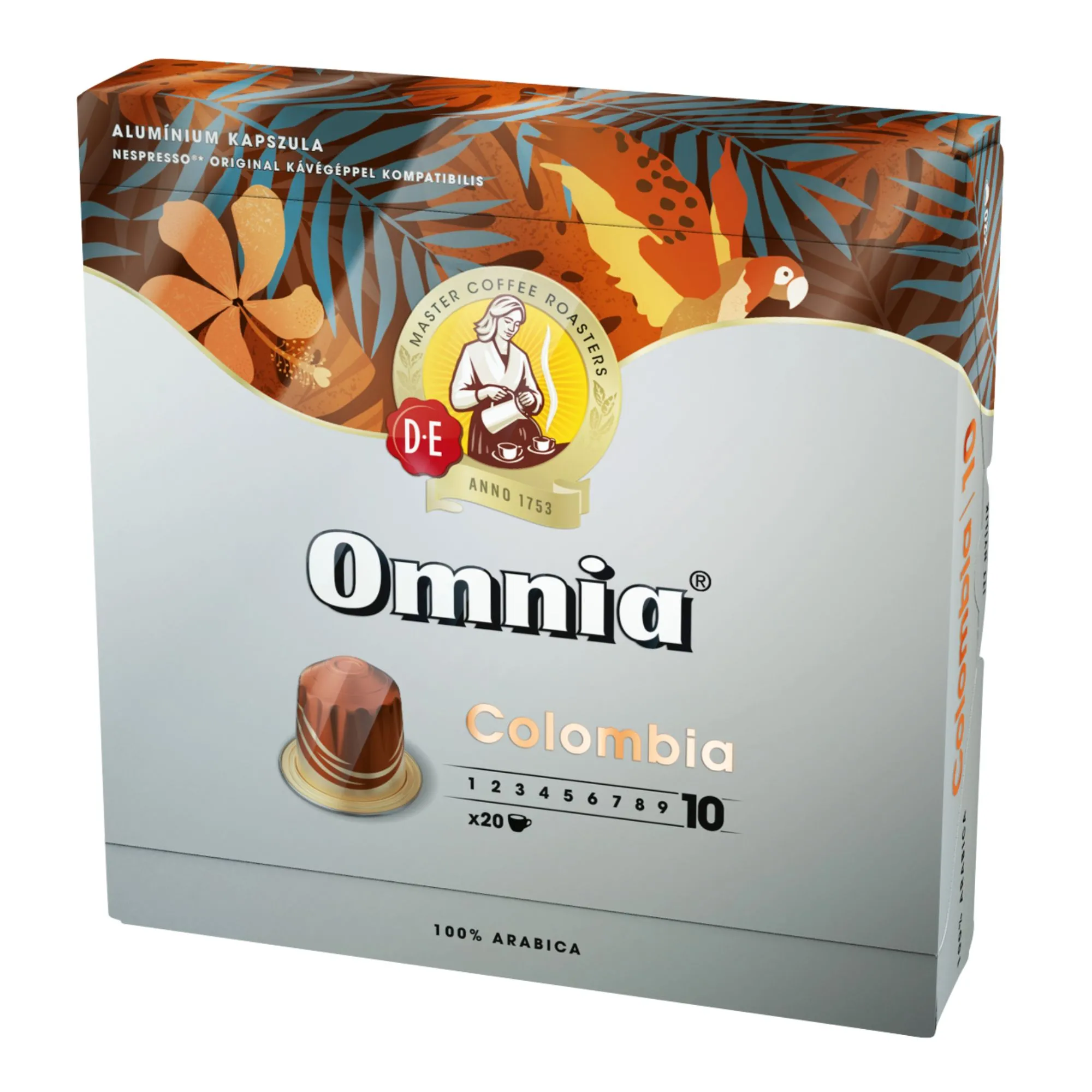 100x Hungarian Omnia Nespresso Compatible Coffee Capsules - Espresso ...