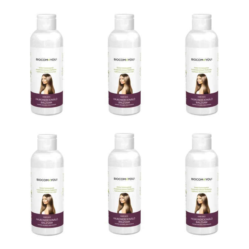6x Biocom Hair Conditioner 250ml / 8.5 fl oz