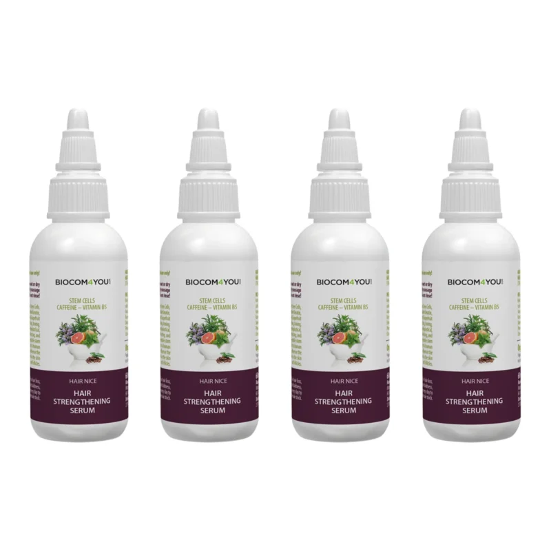 4x Biocom Stem Cell Hair Serum 60ml / 2 fl oz