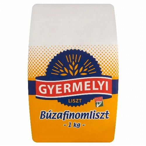 10x Gyermelyi Wheat All-Purpose BL55 Flour 1kg / 35.3oz