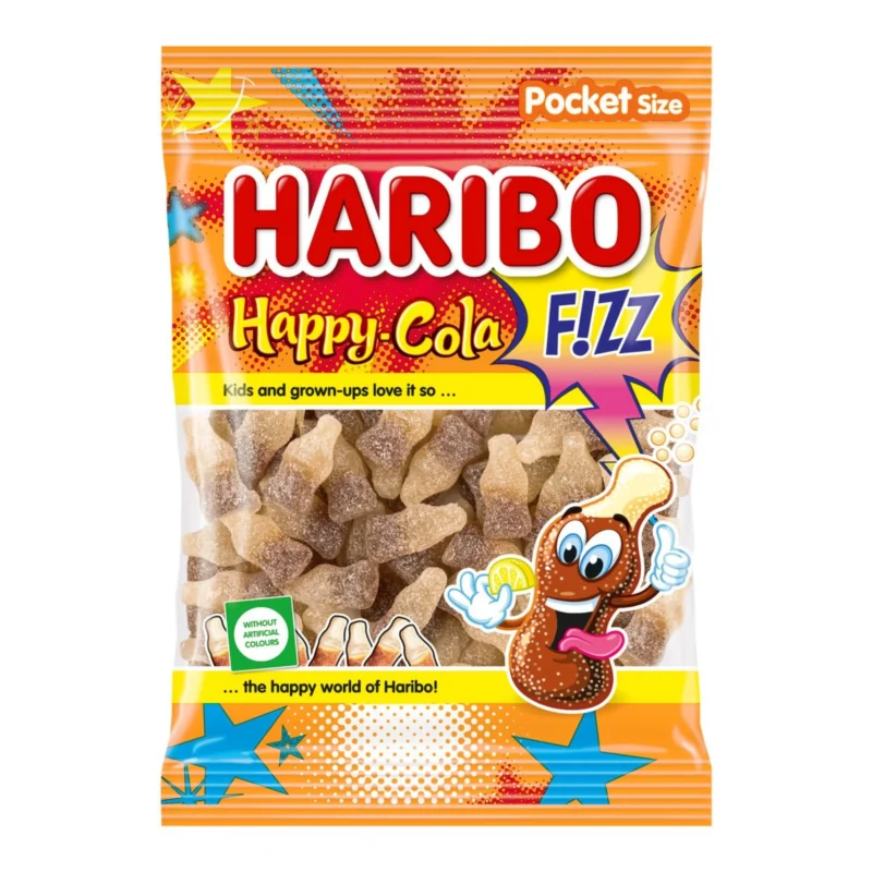 20x Haribo Cola FIZZ Gummy Candy 80g / 2.82 oz