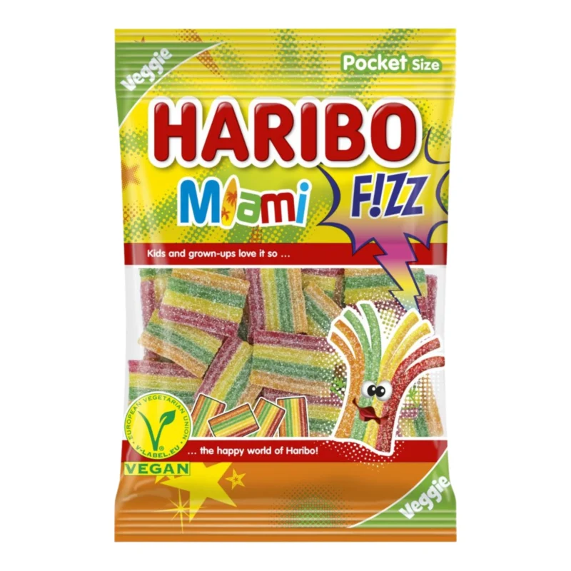 20x Haribo Miaim FIZZ Gummy Candy 85g / 3 oz