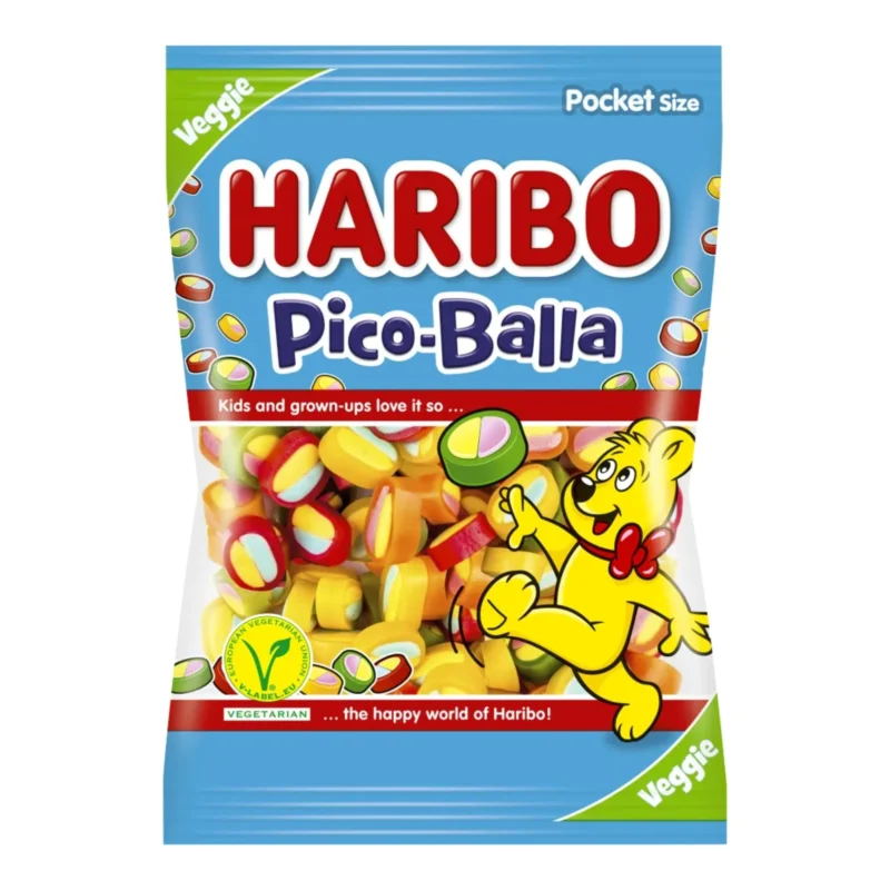 20x Haribo Pico Balla Gummy Candy 85g / 3 oz