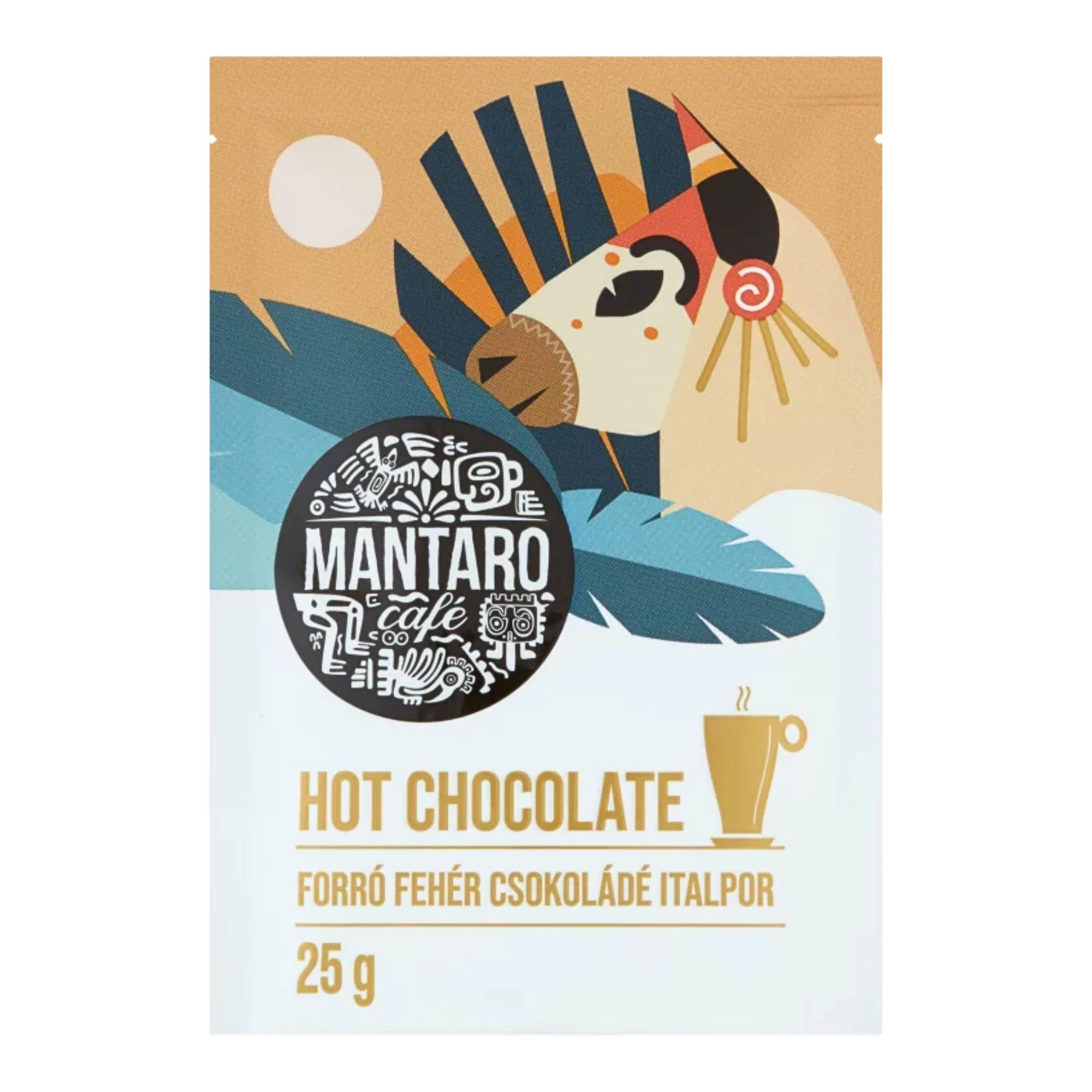 20x Mantaro Hot White Chocolate Powder 25g / 0.88oz