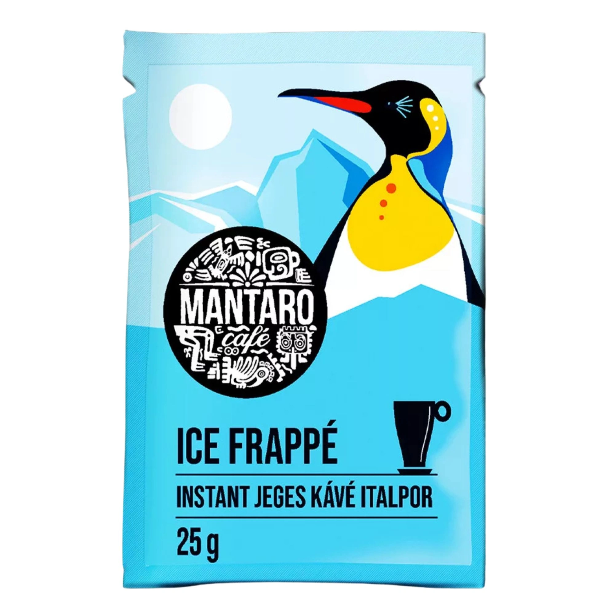 20x Mantaro Ice Frappe Instant Iced Coffee Powder 25g / 0.88oz