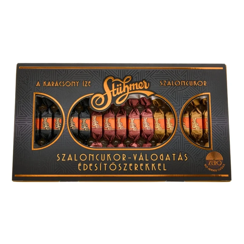 6x STÜHMER Premium Szaloncukor Hungarian Christmas Candy Assortment with No Added Sugar 170g / 6oz