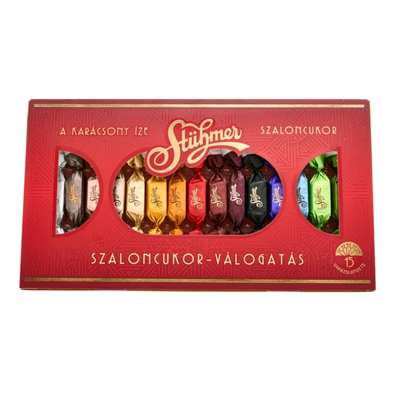 6x STÜHMER Premium Szaloncukor Hungarian Christmas Candy - Signature Assortment 170g / 6oz