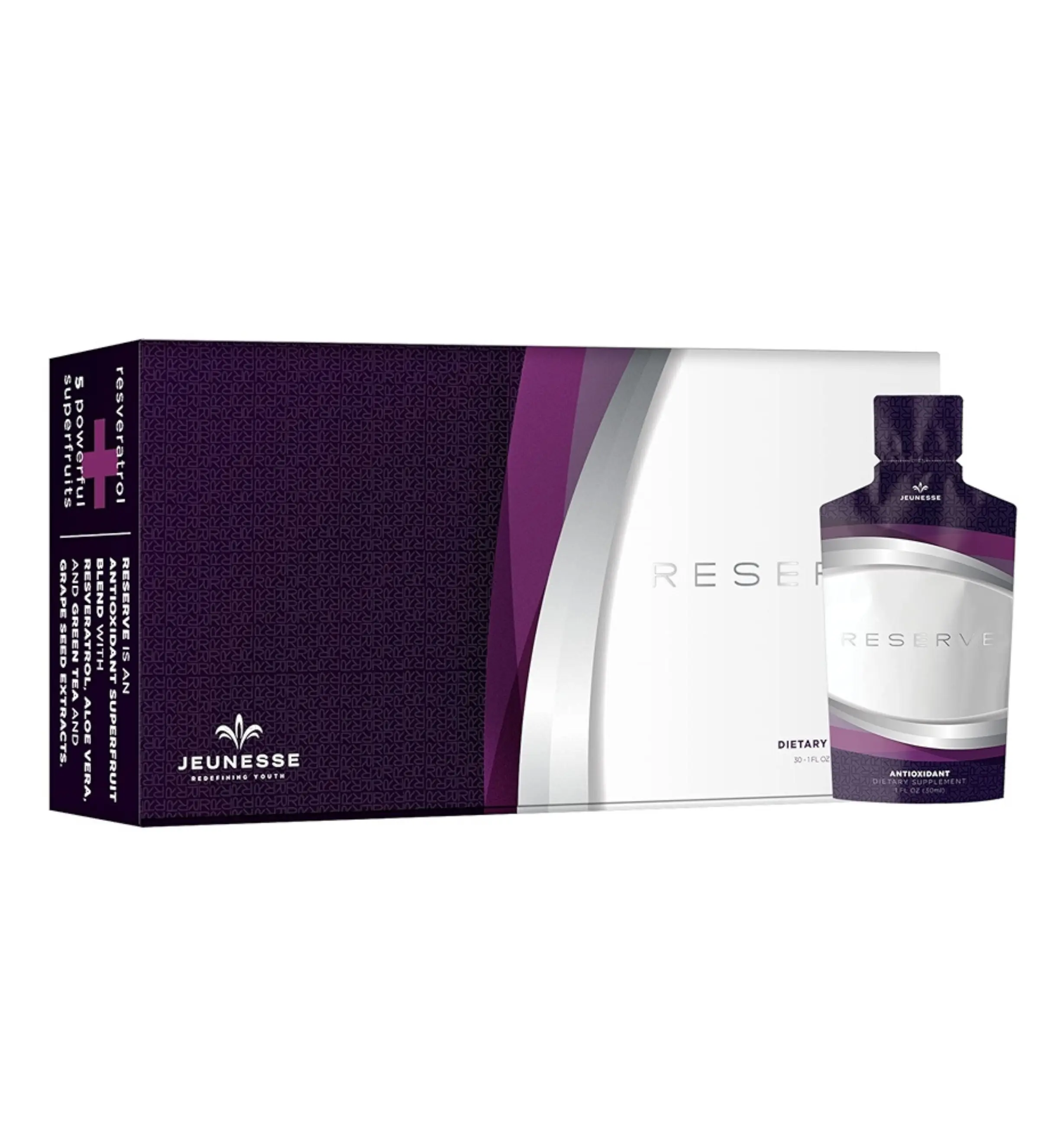 Jeunesse RESERVE Resveratrol & Antioxidants Dietary Supplement 30