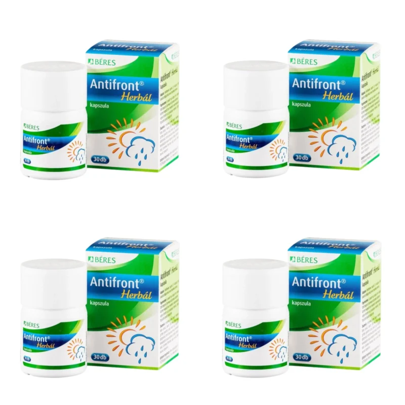 4x Beres Antifront Herbal Capsules 30 pcs / bottle