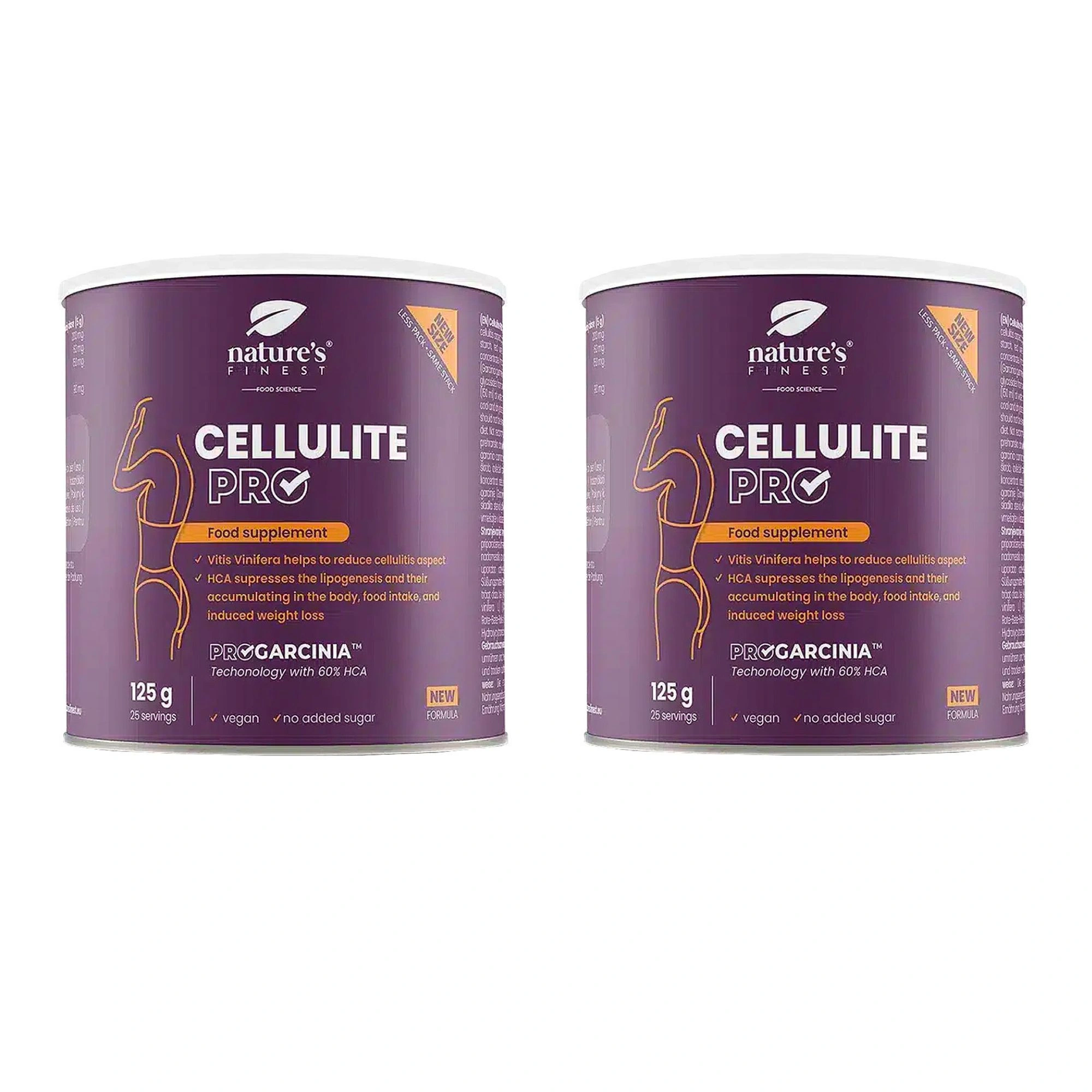 2x Nature’s Finest Cellulite Pro 125g / 4.4 oz